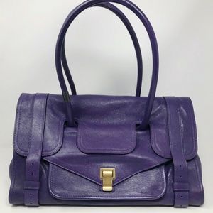 Proenza Schouler Medium Purple Leather Purse